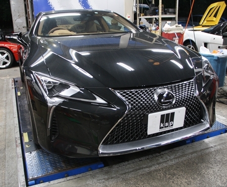 2017/09/01 LEXUS LC500 REALワイドトレッドスペーサー適合確認できました。